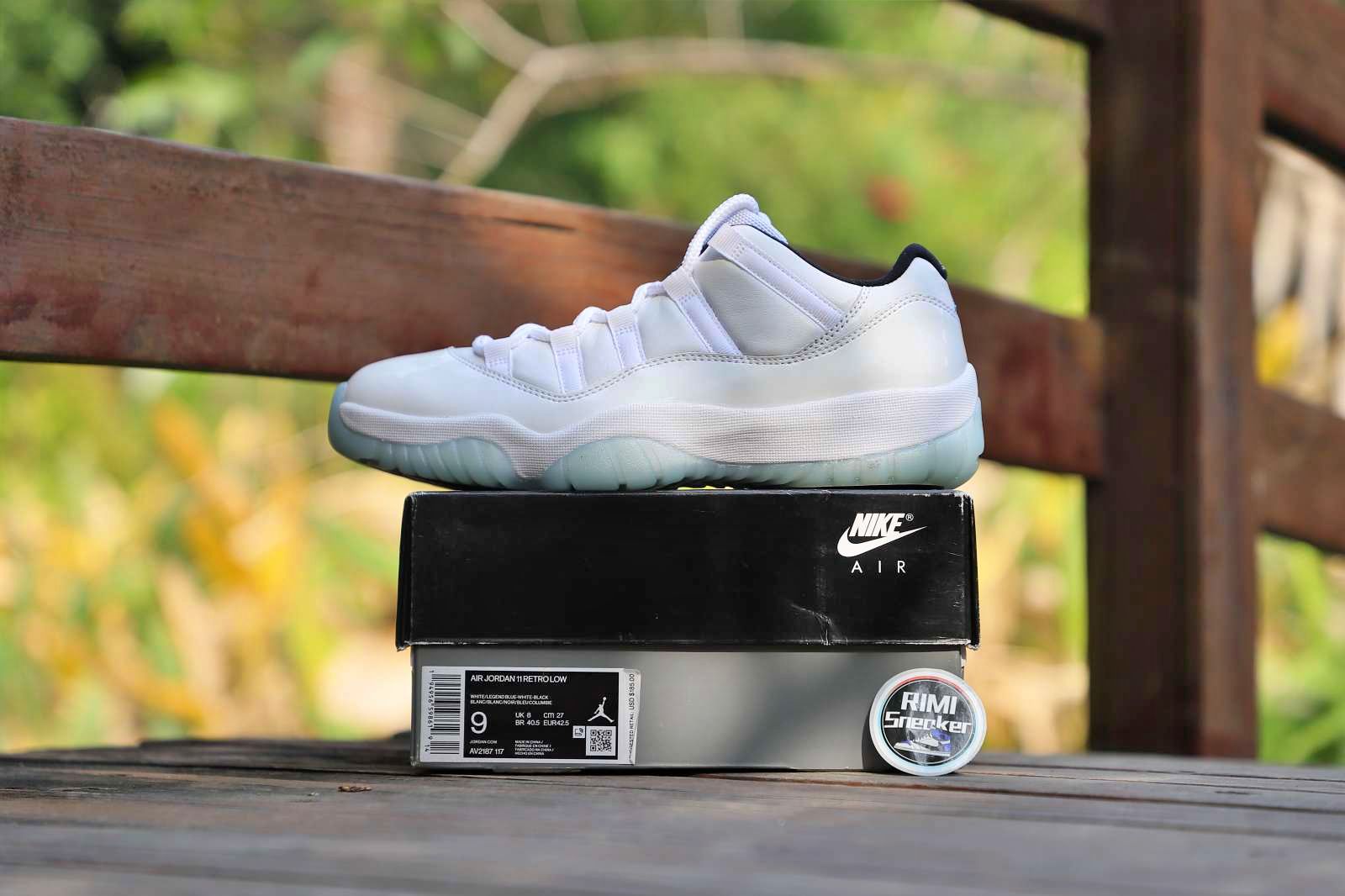 AIR JORDAN 11 RETRO LOW LEGEND BLUE AV2187-117