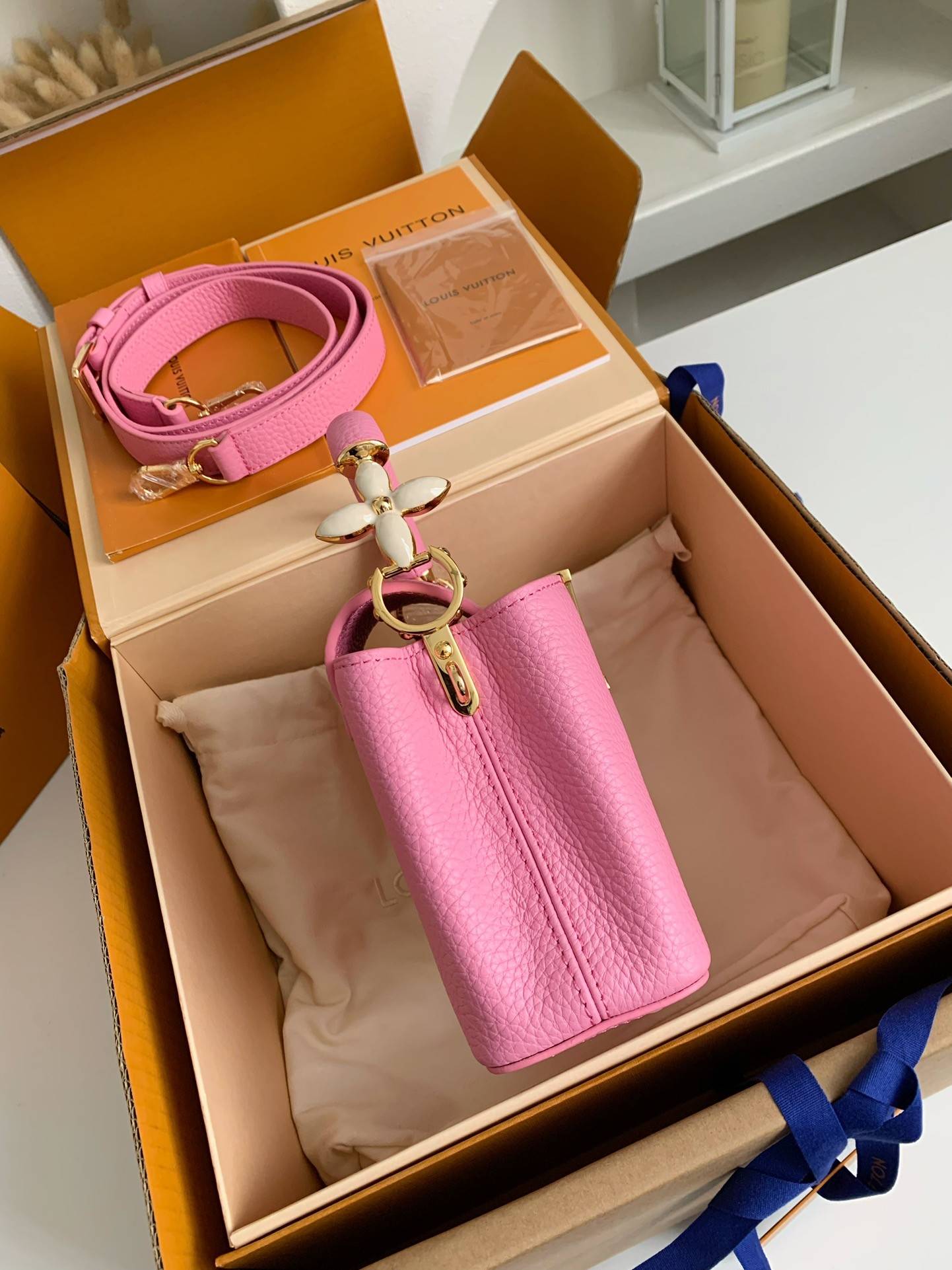 L*V Capucines BB Handbags Size:21*14*8cm