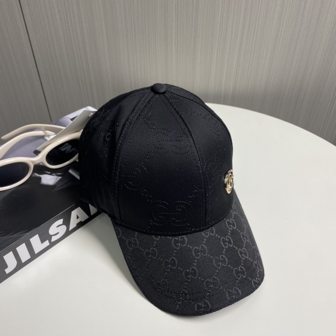 [#50o7] GUCCI baseball cap peaked c ap hat
