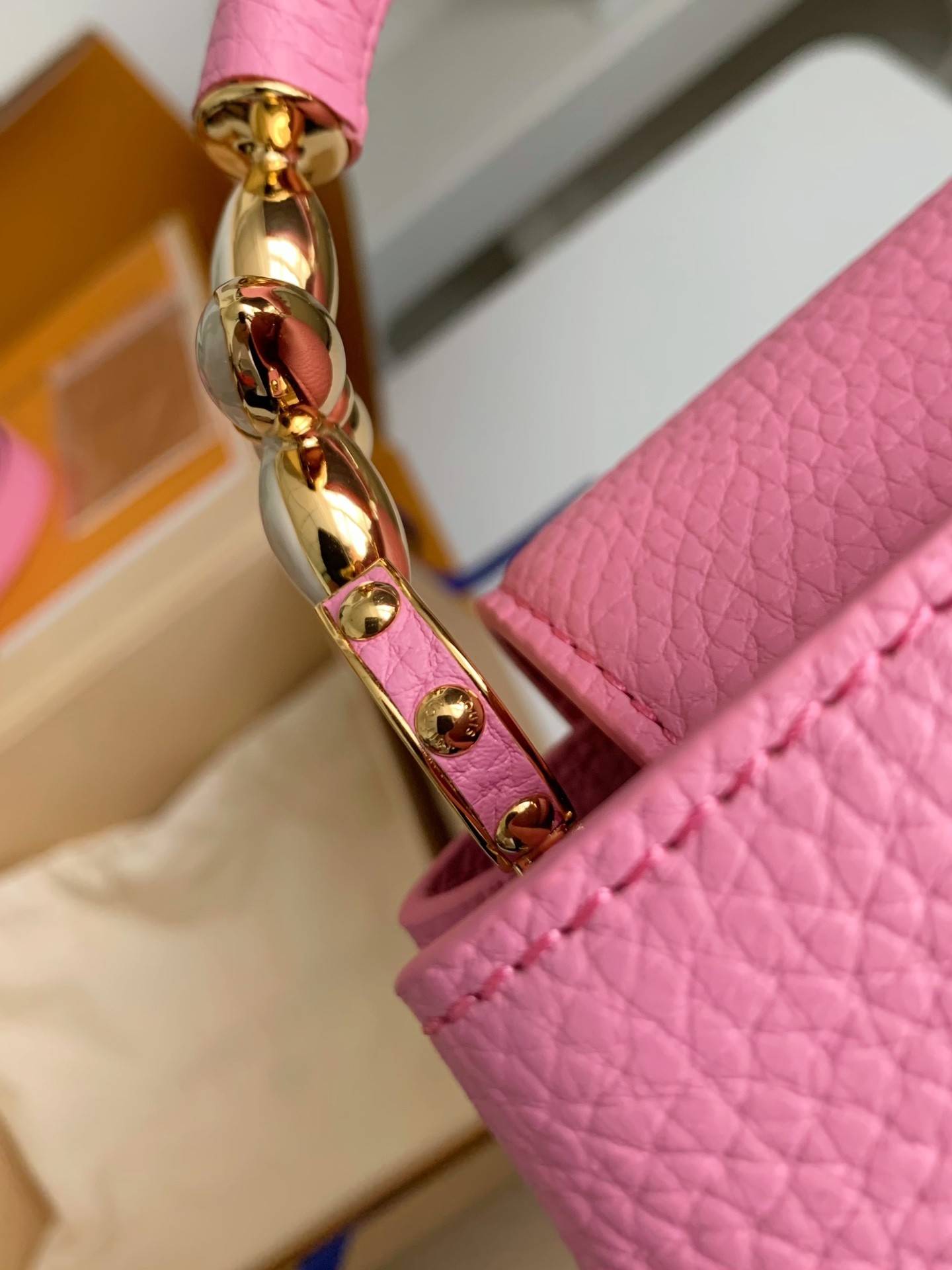 L*V Capucines BB Handbags Size:21*14*8cm