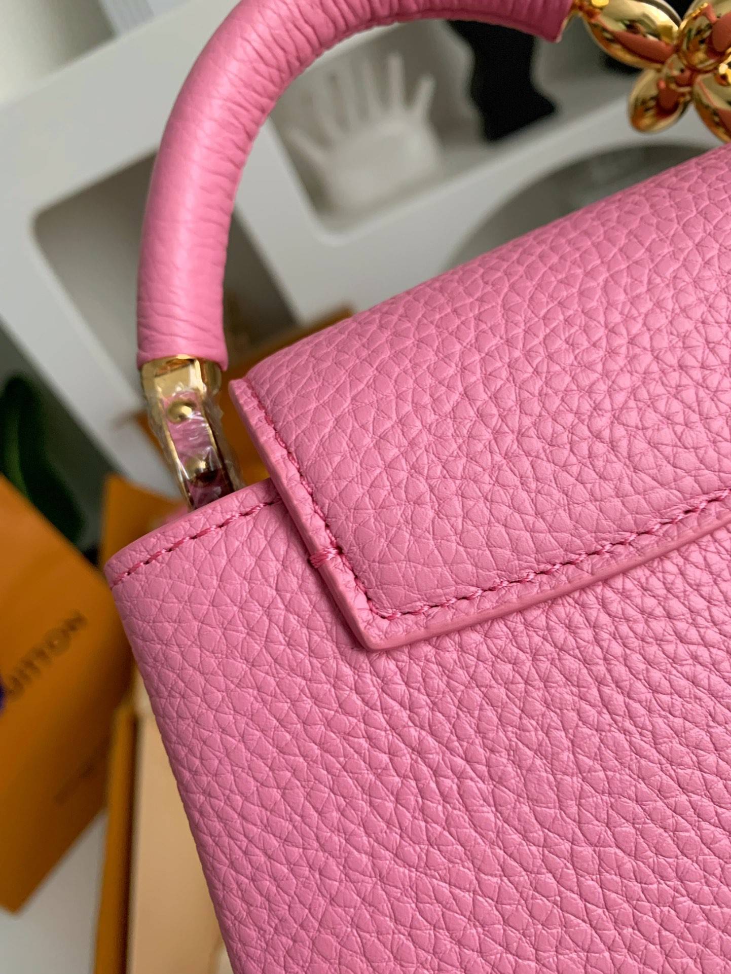 L*V Capucines BB Handbags Size:21*14*8cm