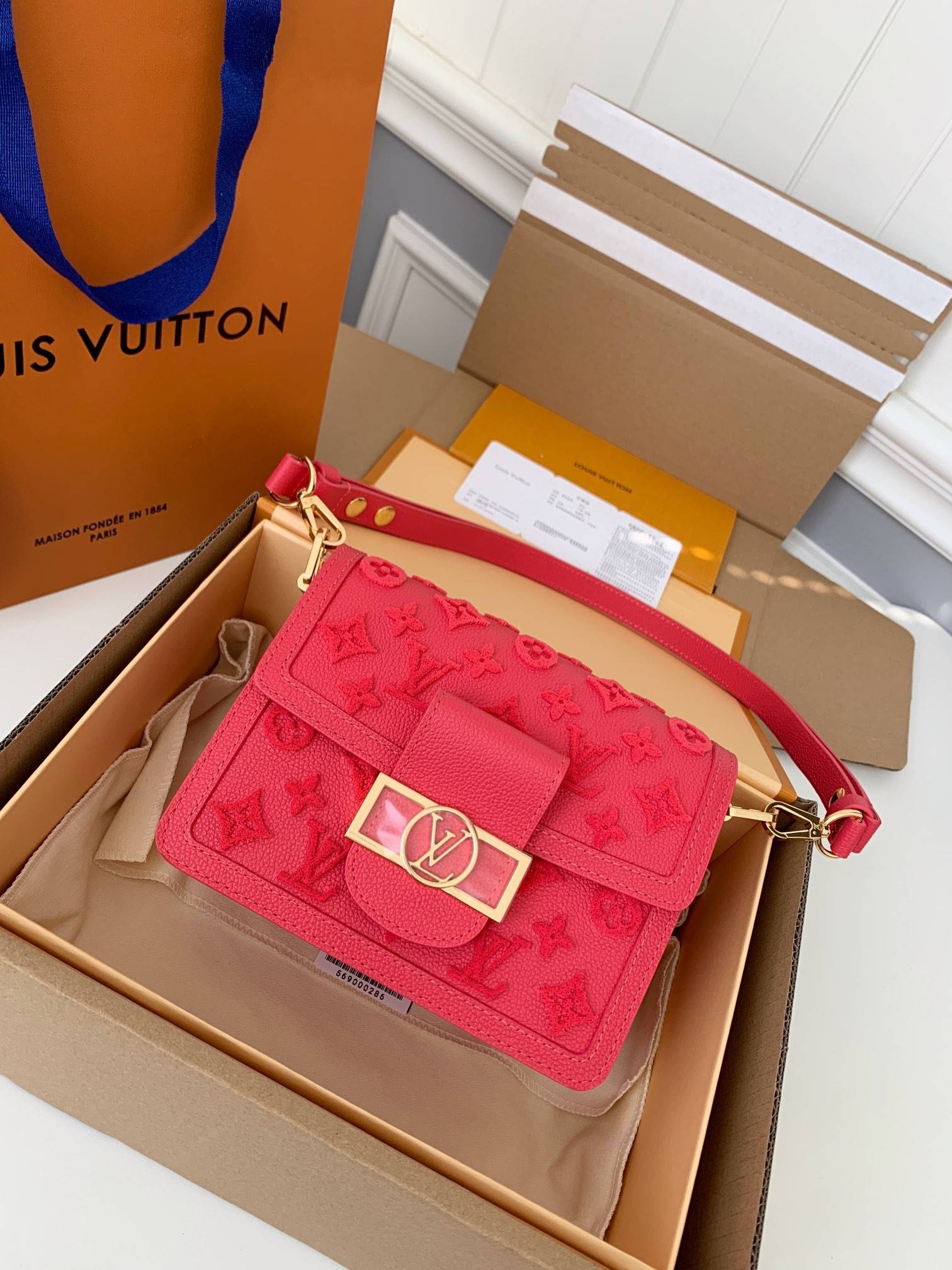 L*V DAUPHINE MINI frame M20747,size:20*15*9CM