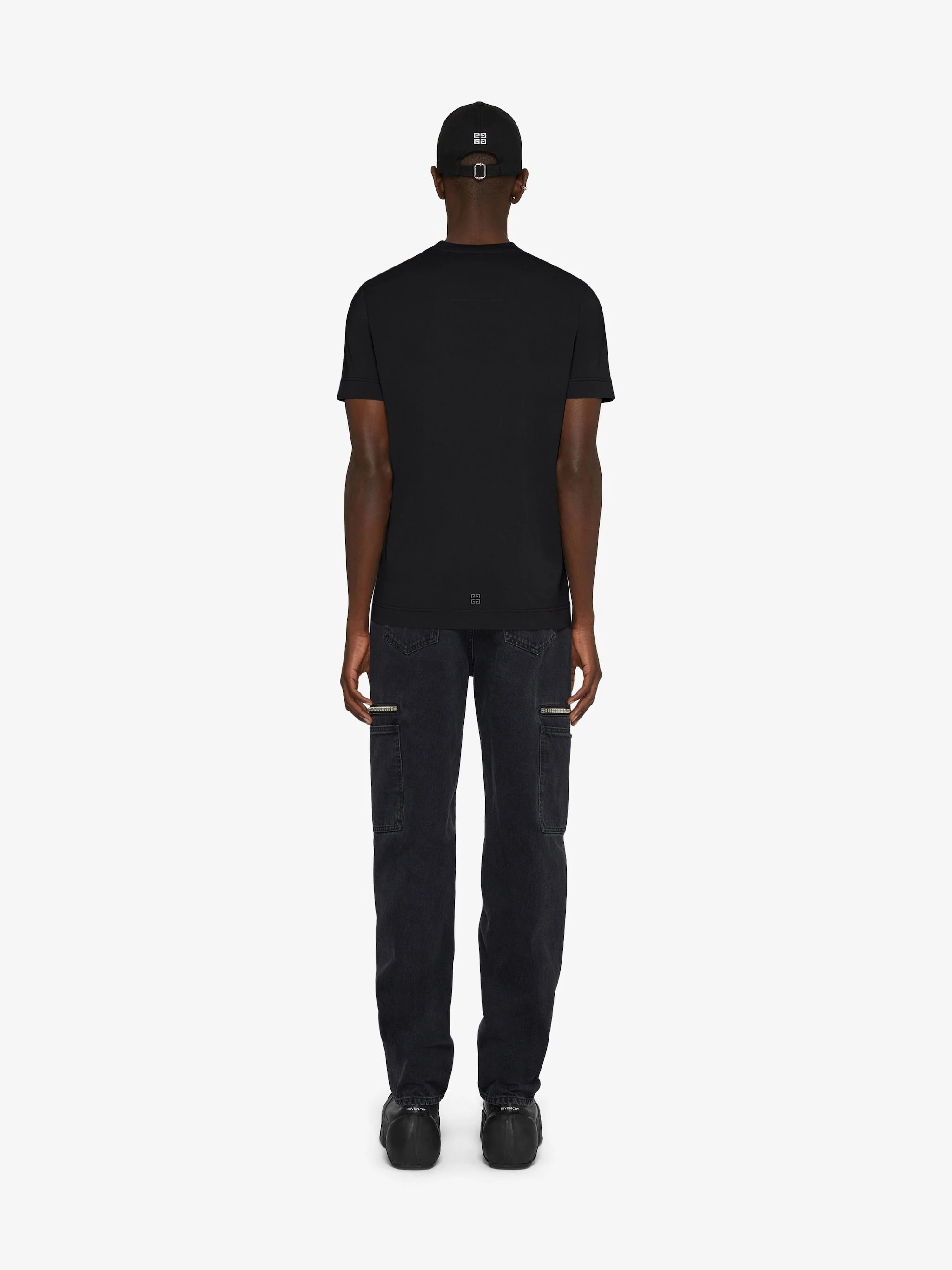 Reflective t-shirt in cotton