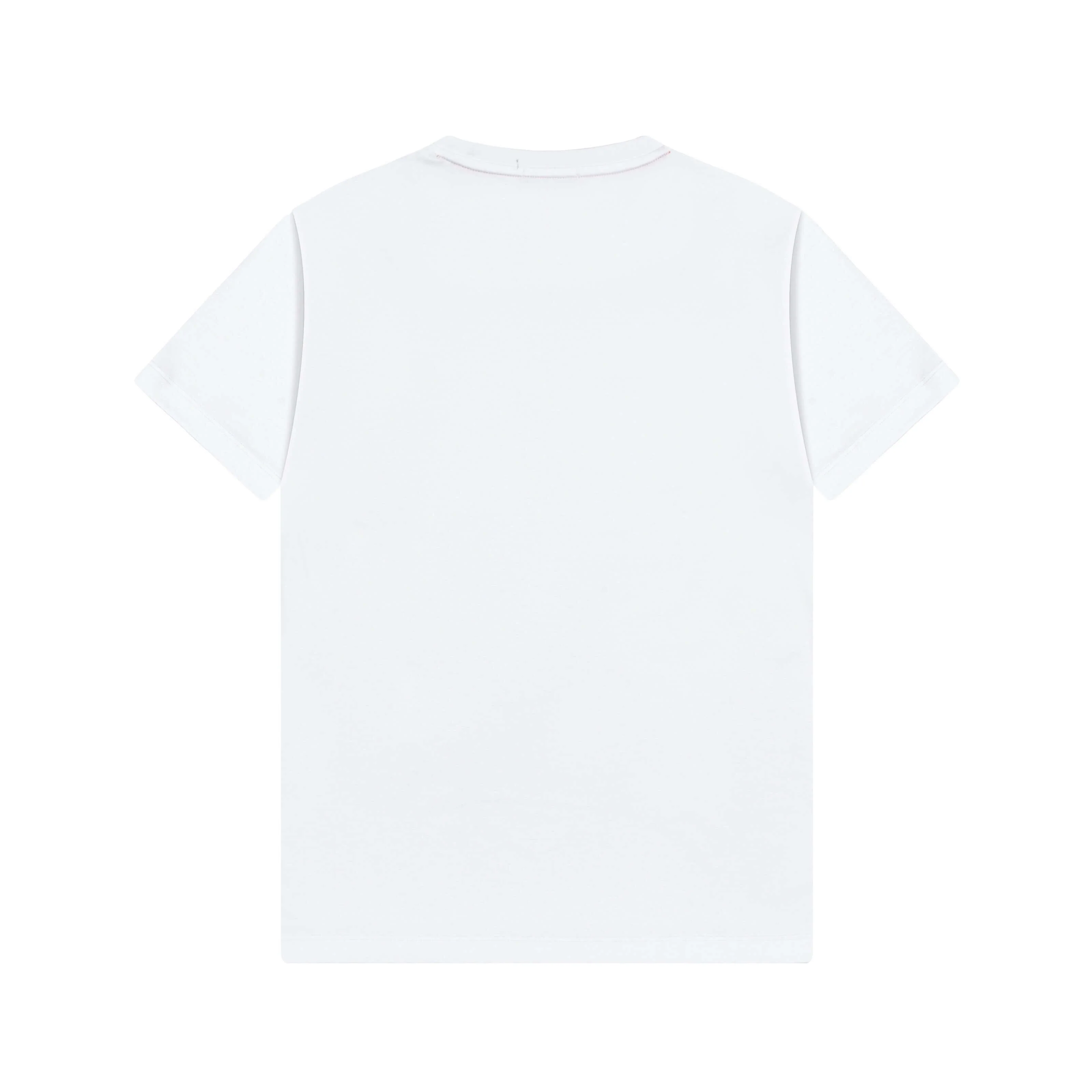 Embroidered Leather Patch T-Shirt