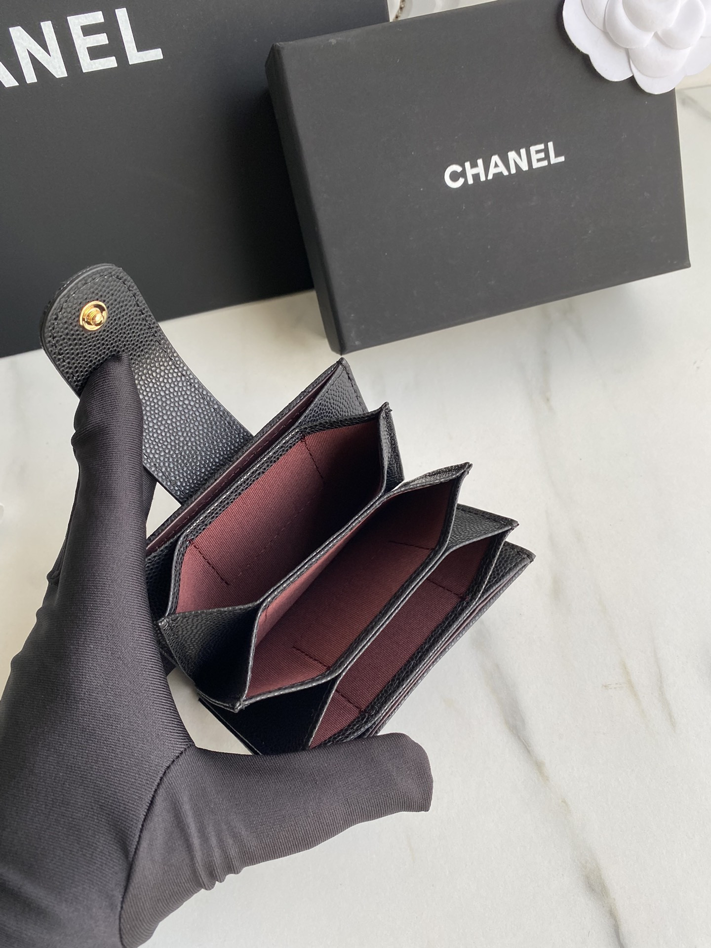 Chanle Flap Wallet
