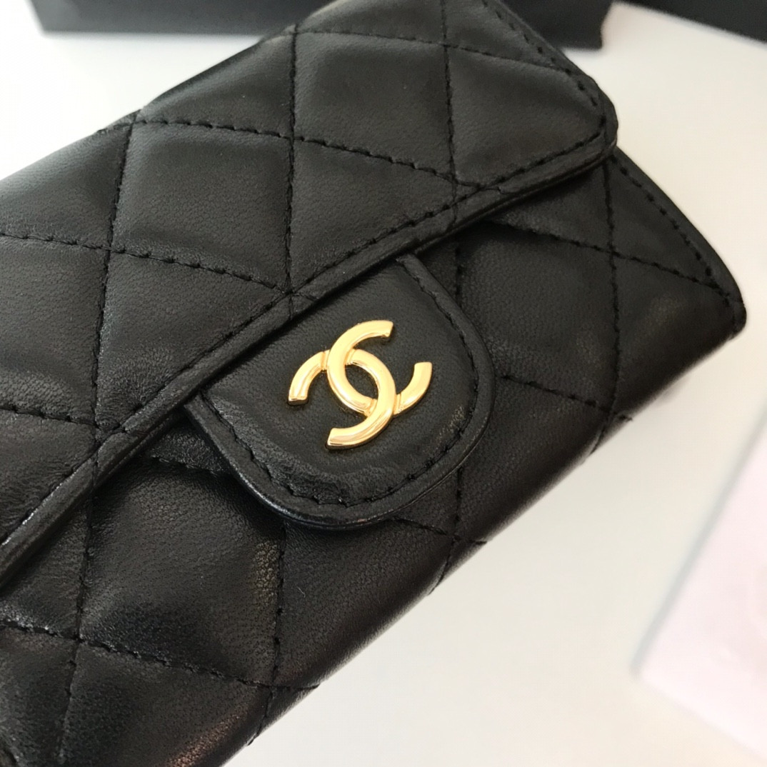 Chanle Flap Wallet