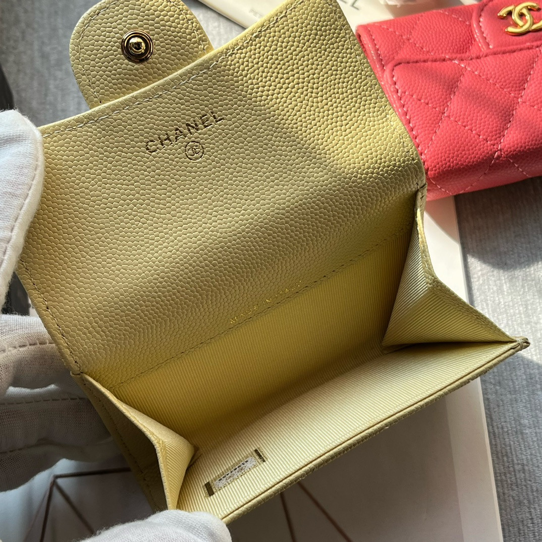 Chanle Flap Wallet